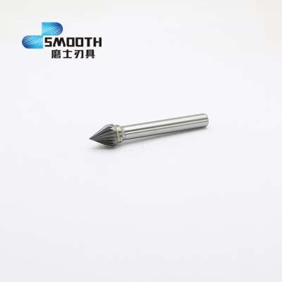 Top Quality Carbide Burrs For Grinding Metal- -Cone Shape 60 Degree SJ-42, SJ-42M, J0303