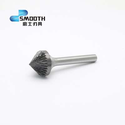 Top Quality Carbide Burrs For Grinding Metal- -ConeShape 90 Degree SK-7, SK-7M, K1910